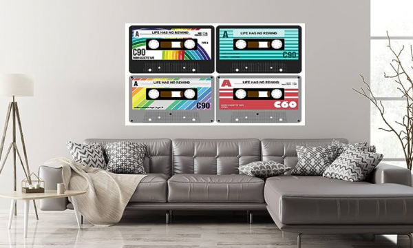 Dekorasi Dinding Kaset